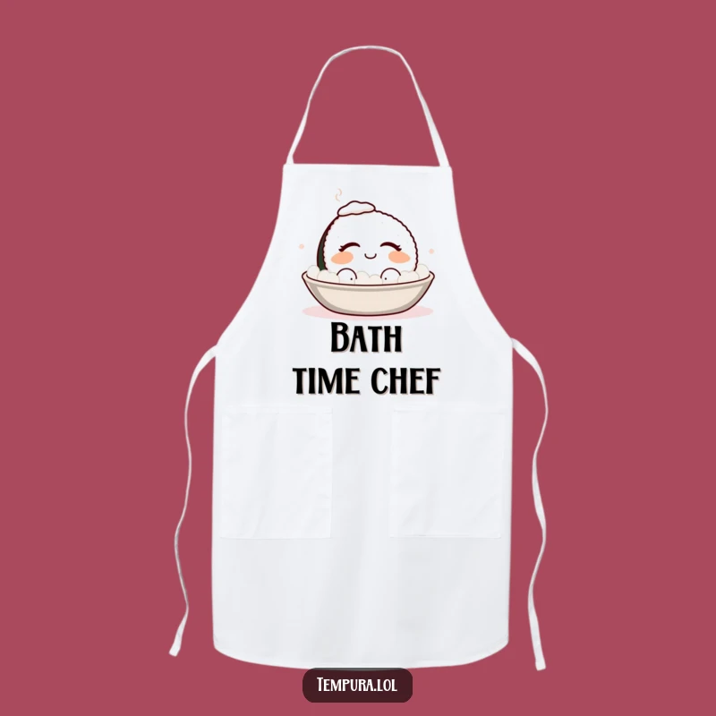 Funny Sushi Bath Apron: Cook with Peaceful Enjoyment