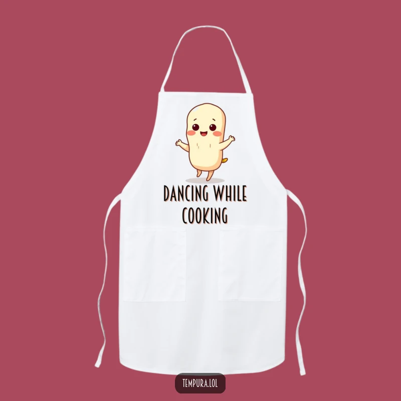 Funny Tempura Dance Apron: Cook Up Laughs in the Kitchen with This Chef