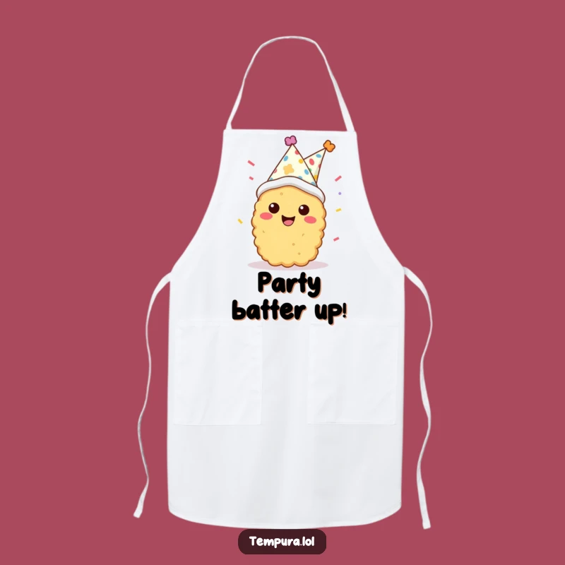 Funny Tempura Party Apron: Cook Up Smiles in the Kitchen!