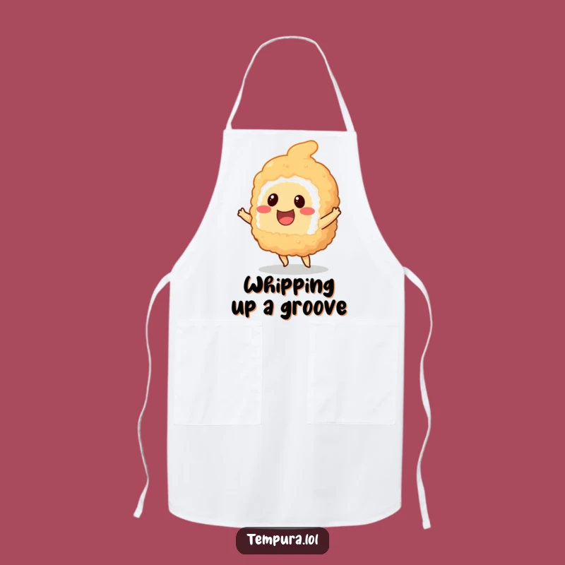 Funny Dancing Sushi Chef Apron: Cook with a Rhythm of Joy!