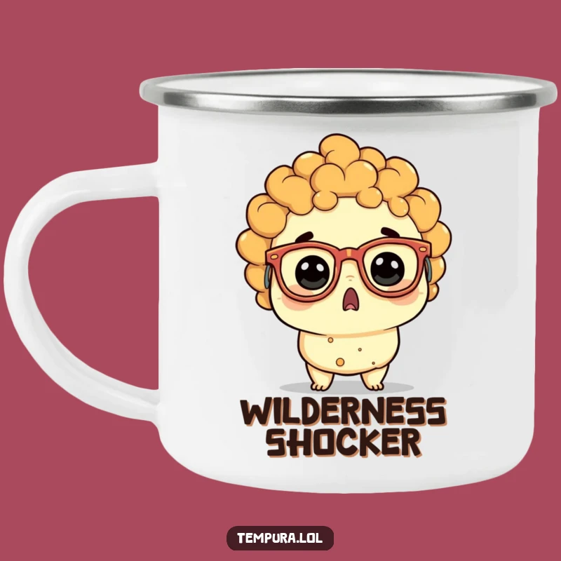 Funny Tempura Surprise Camping Mug - Adventure with a Laugh