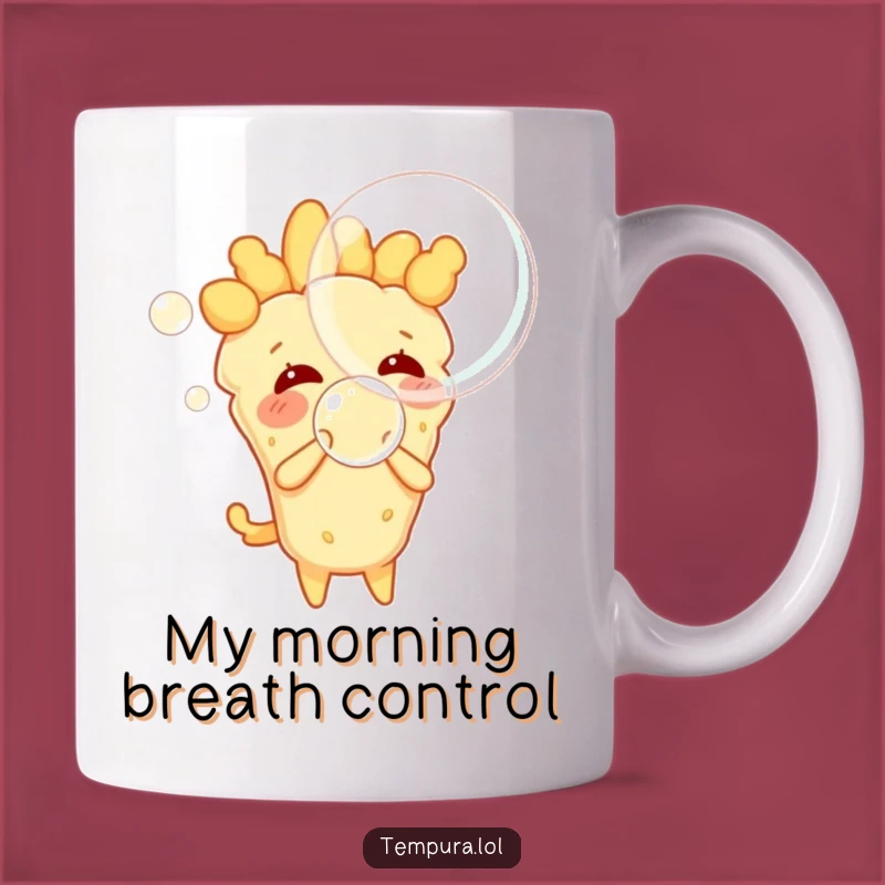 Funny Tempura Bubble Blowing Mug - A Hilarious and Playful Gift Idea