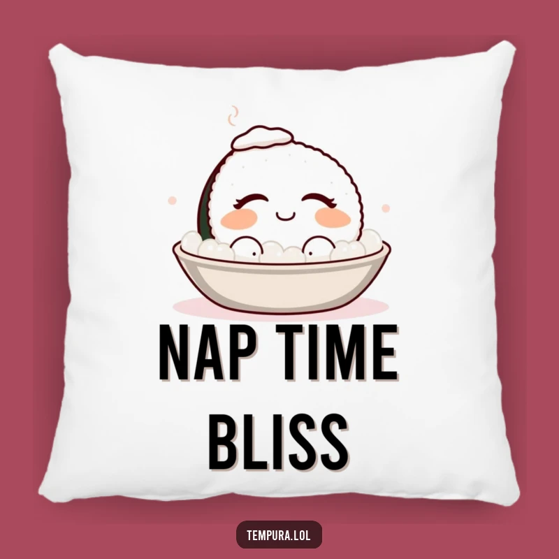 Funny Sushi Bath Pillow: Cozy Comfort with Foodie Bliss