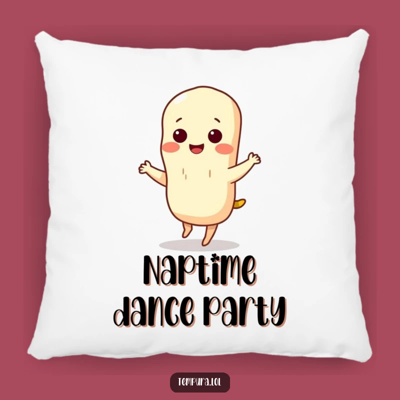 Funny Tempura Dance Pillow: Comfy & Hilarious Decor for Sofa Snuggles