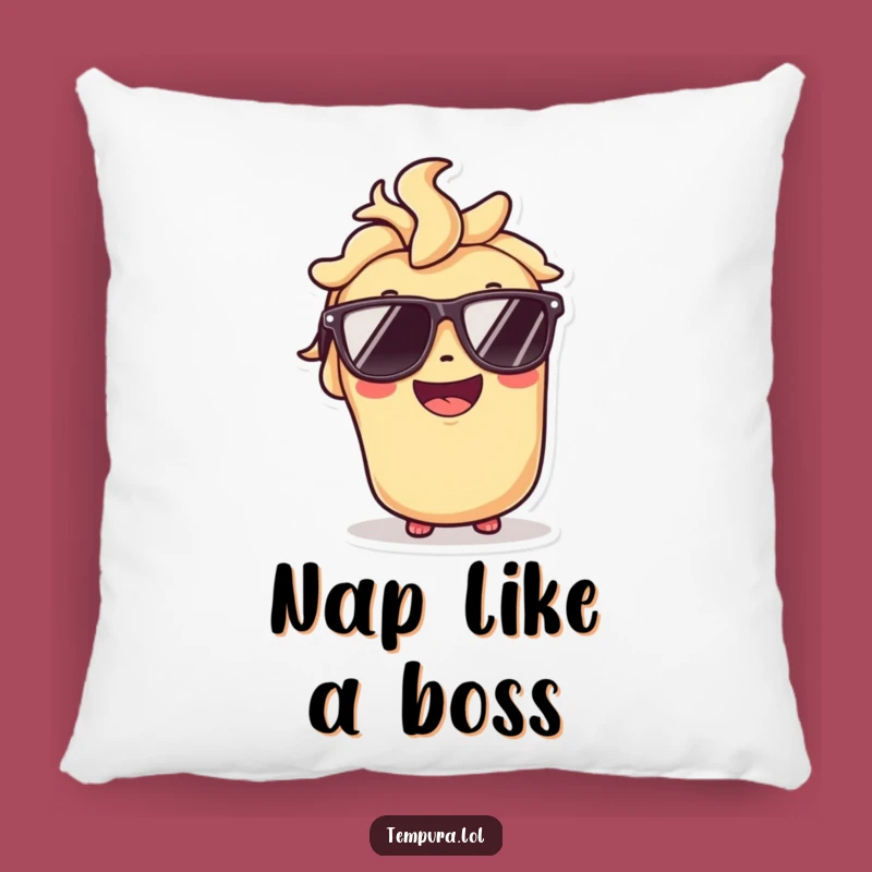 Funny Tempura Roll Sunglasses Pillow - Cozy Coolness and a Delightful Funny Gift