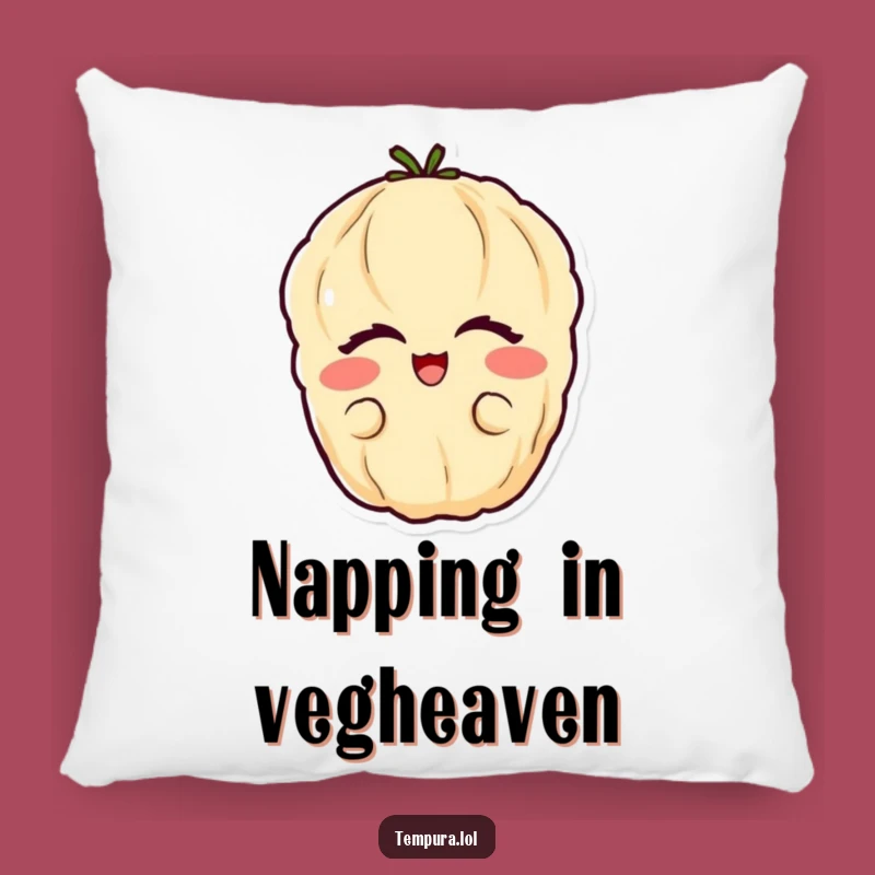 Funny Glee Vegetable Tempura Pillow: Soft Cartoon Cushion for Cozy Joy, Gift Idea