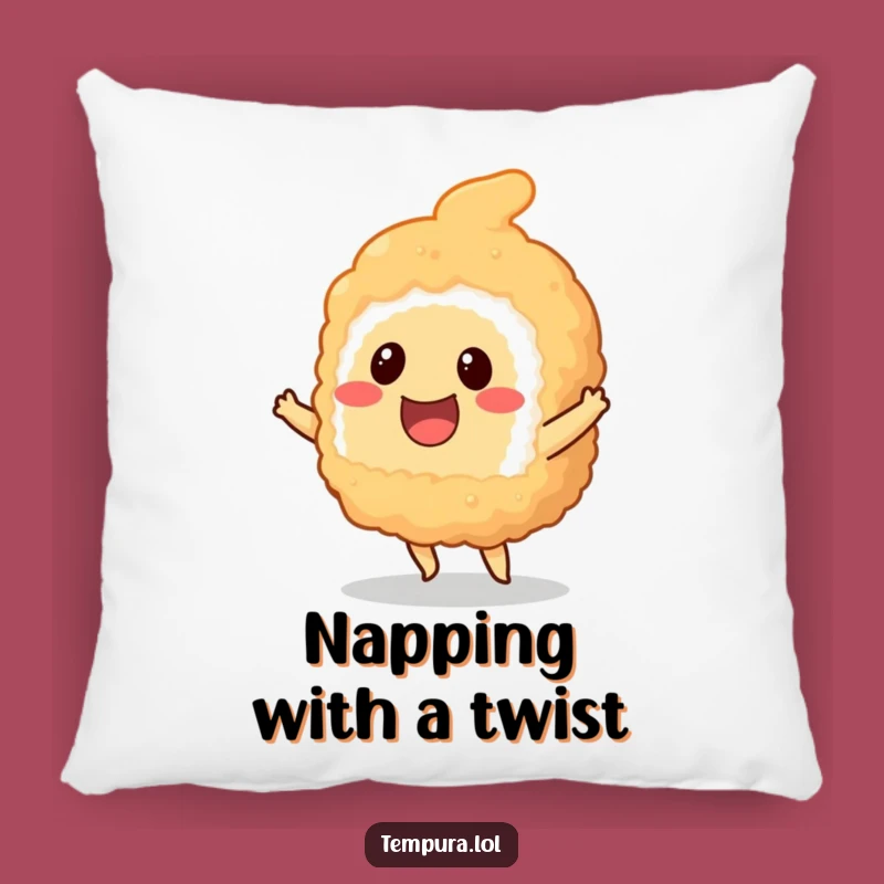 Funny Dancing Sushi Pillow: Cuddle Up with a Happy Bite!