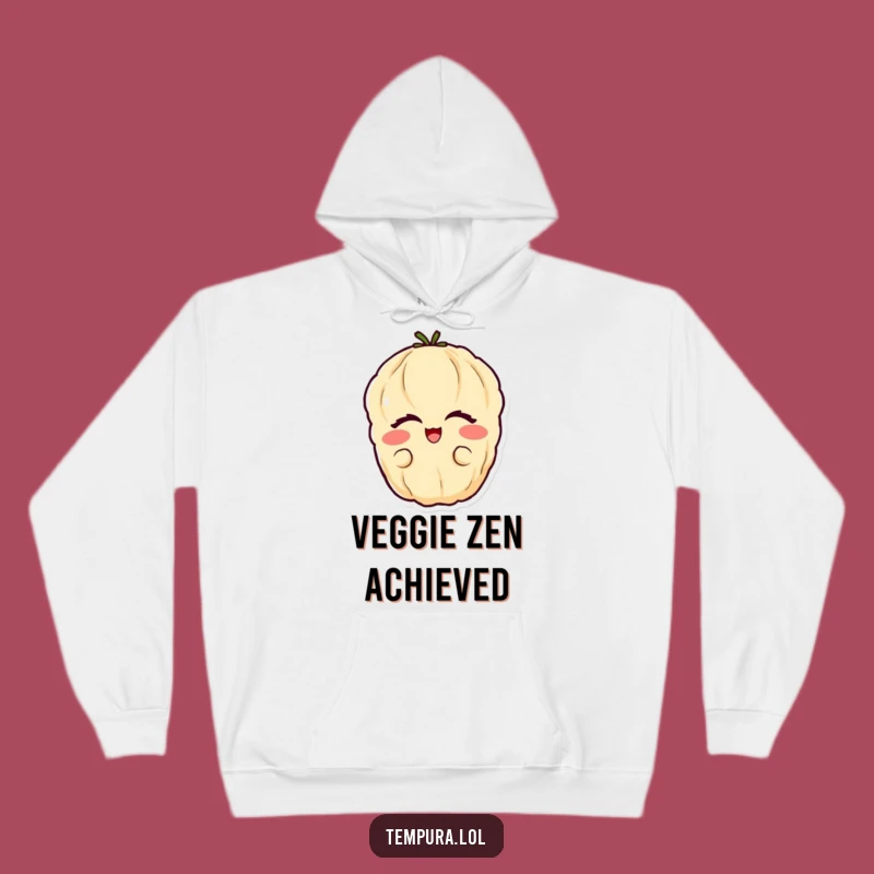 Funny Glee Vegetable Tempura Hoodie: Cozy Cartoon Apparel for a Joyful Gift