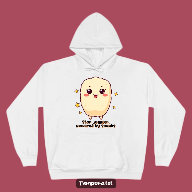 Cozy Funny Tempura Star Juggler Hoodie: Embrace Warmth and Whimsy