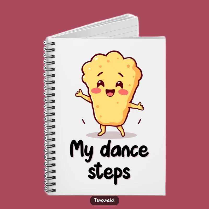 Funny Silly Dance Batter Notebook: Tempura Moves Journal, Perfect Funny Gift