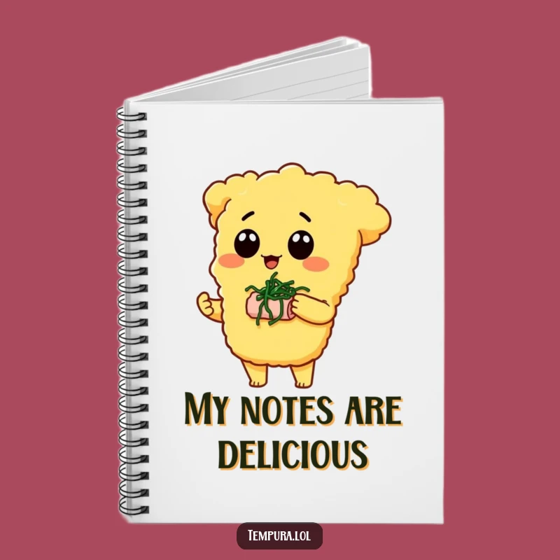 Funny Tempura Snack Notebook: Seaweed Journal, Humorous Gift