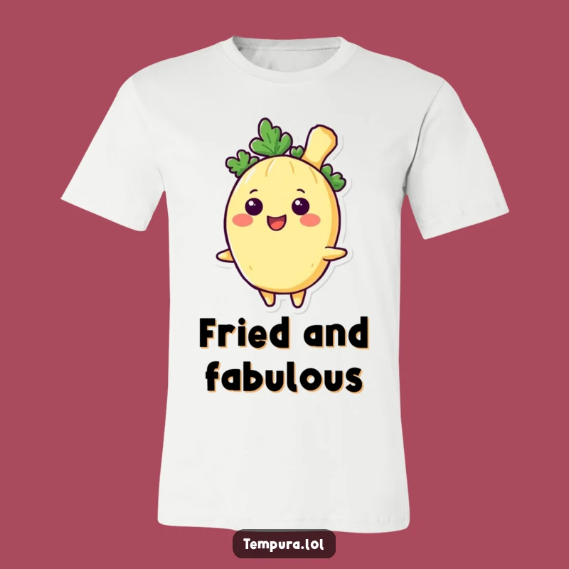Funny Tempura Veggie Smile T-Shirt: Wearable Happiness, Deliciously Funny Gift