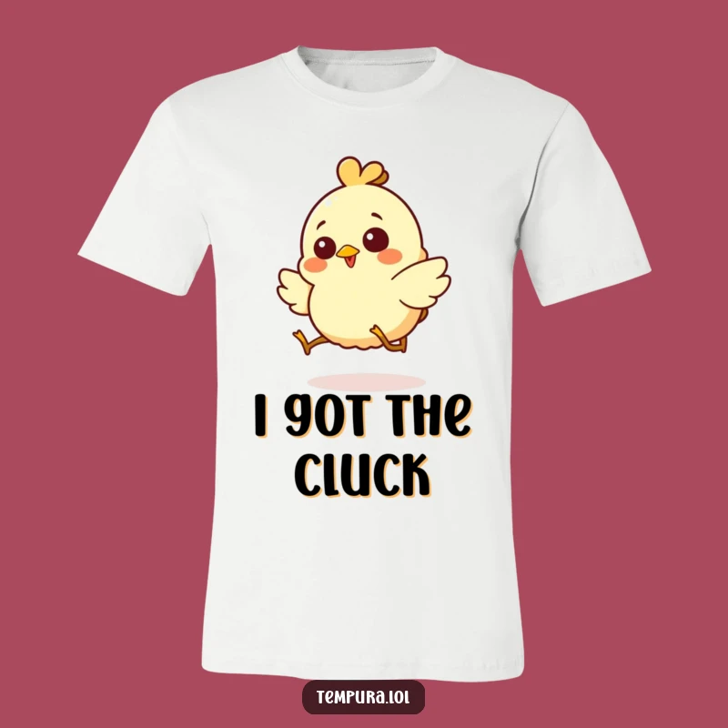 Funny Giggling Chicken Tempura T-Shirt - Comical Apparel and a Perfect Funny Gift