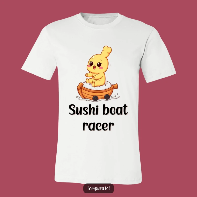 Funny Tempura Sushi Rider T-Shirt: Wear Your Love for Fun and Flavor!