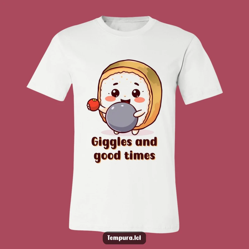 Funny Kawaii Sushi Roll T-Shirt: Wear Your Playful Spirit