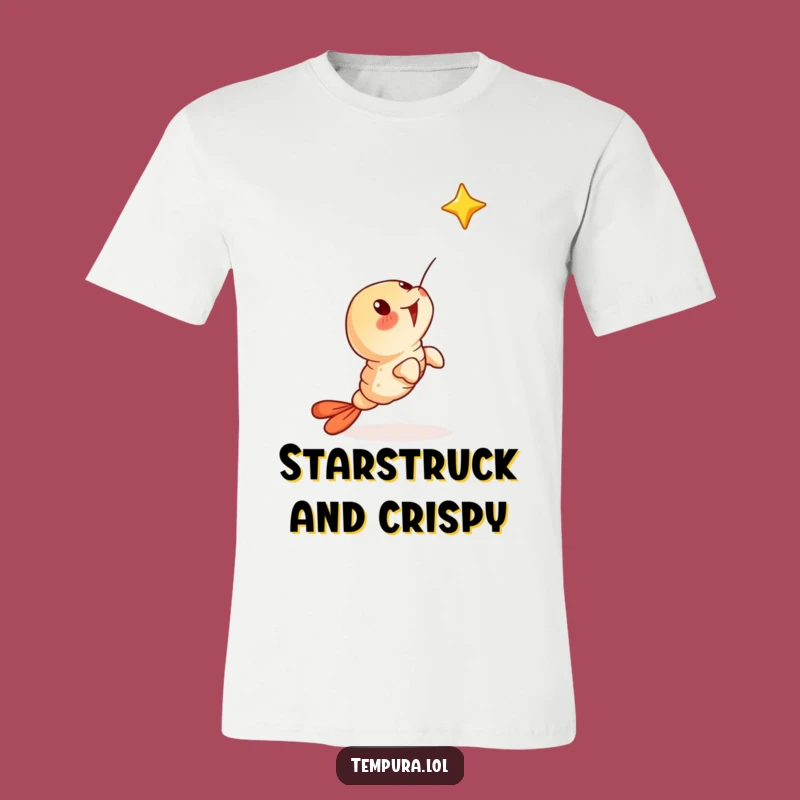 Funny Surprised Tempura Shrimp T-Shirt - Dreamy Apparel and a Wonderful Funny Gift