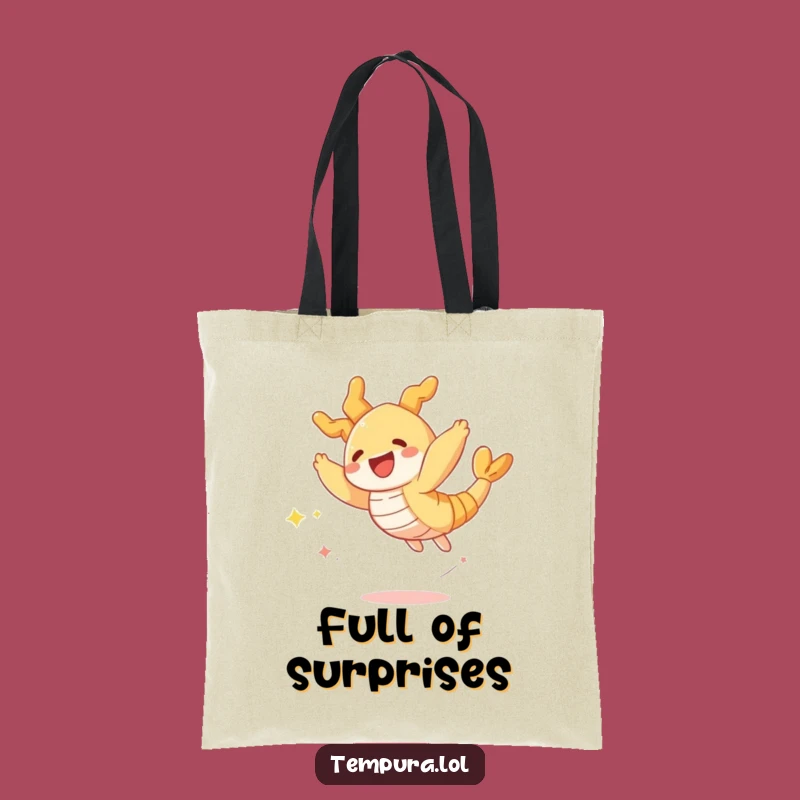 Funny Tempura Shrimp Tote Bag - Carry Your Sparkle Everywhere