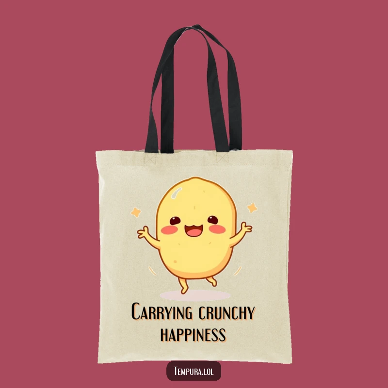 Funny Tempura Sweet Potato Tote Bag: Carry Your Joy with Happy Dance Gift